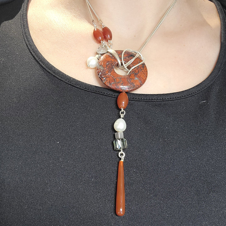 LARIAT 36 po - "Pierre" - Argent Sterling