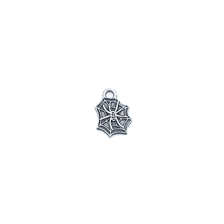 PENDANT - HALLOWEN - SPIDER on WEB